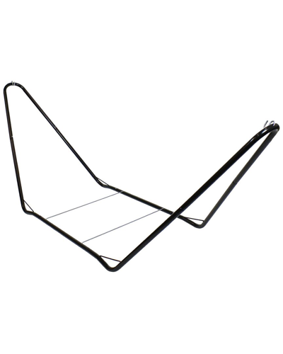 Sunnydaze Portable Durable Powder-coated Steel Hammock Stand In Black