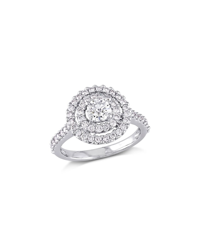 Rina Limor 14k 0.99 Ct. Tw. Diamond Double Halo Ring