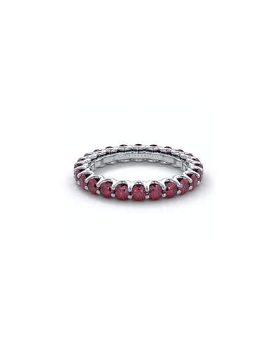 The Eternal Fit 14k 2.53 Ct. Tw. Ruby Eternity Ring In White
