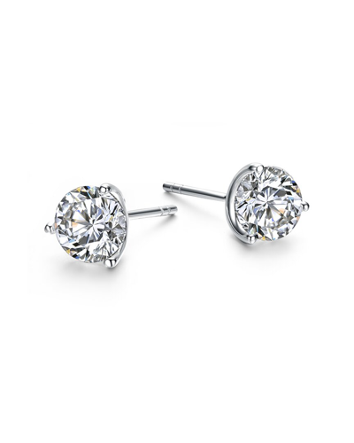 Genevive Silver Earrings