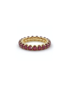 THE ETERNAL FIT THE ETERNAL FIT 14K 3.10 CT. TW. RUBY ETERNITY RING