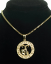 JEAN CLAUDE JEAN CLAUDE ZODIAC COLLECTION ARIES PENDANT NECKLACE