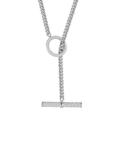 Glaze Jewelry Rhodium Plated Choker Necklace