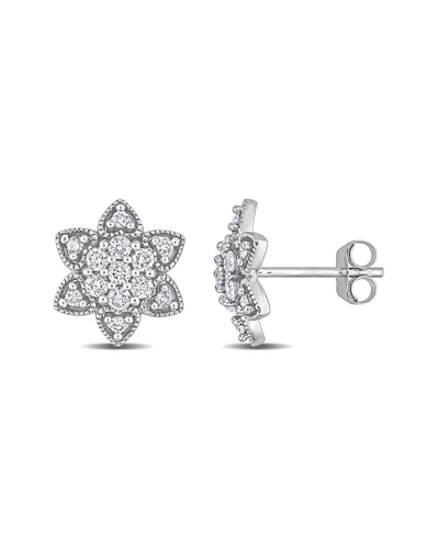 Rina Limor 14k 0.50 Ct. Tw. Diamond Earrings In Metallic