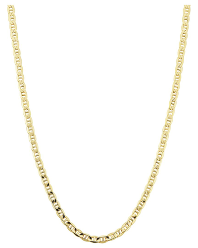 Italian Gold Mariner Chain Necklace