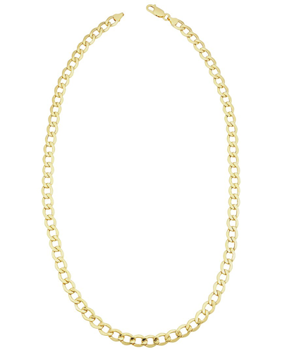 Italian Gold Miami Cuban Chain Necklace