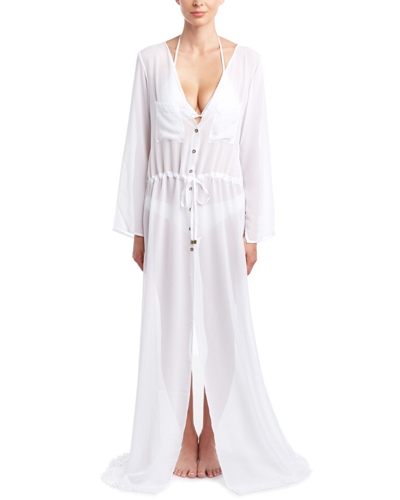 Saha Cover-up Maxi Dress In White