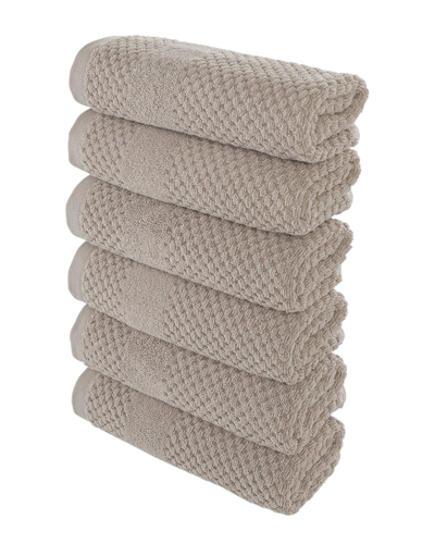 Alexis Antimicrobial Honeycomb Hand Towel Pack Of 6