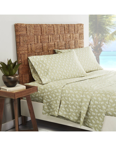 Tommy Bahama Aloha Pineapple 4pc Sage Sheet Set