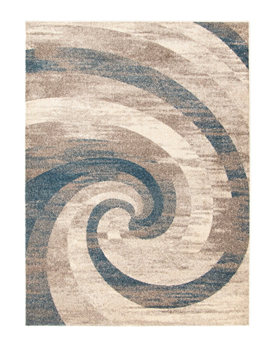 Ecarpet Cora Modern Abstract Rug In Ivory