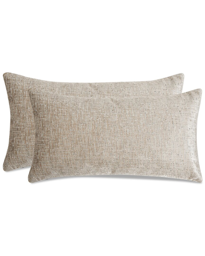 Jennifer Taylor Home Luxe Plume 22in Feather Down Lumbar Throw Pillow In Cream