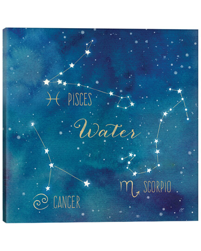 Icanvas Star Sign Water By Cynthia Coulter Wall Art