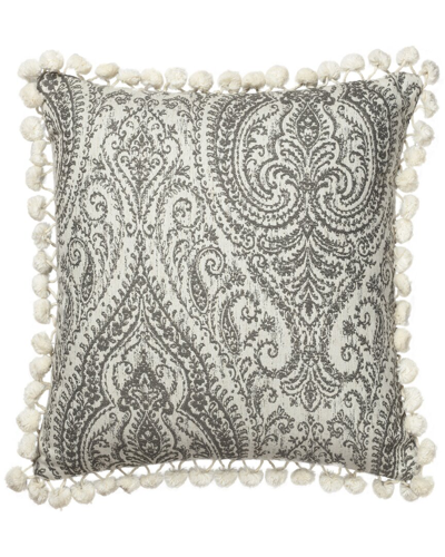 Linum Home Textiles Anchor Grey Pillow Cover In Gray