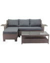 COURTYARD CASUAL COURTYARD CASUAL CANYON BAY LOVESEAT DAYBED COMBO