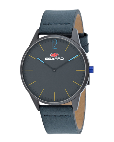 Seapro Dnu 0 Units Sold  Men's Black Hole Watch