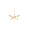 ANAPSARA 18KT GOLD DRAGONFLY EARRING,612312137049