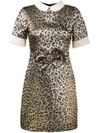 GUCCI leopard jacquard lame dress,475748KGD0012142209