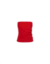 710 Studio Rocío Top Red In Red