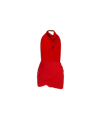 710 Studio Set Ana Mini Skirt + Noelia Bodysuit Red In Red
