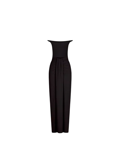 710 Studio Set Mai Skirt + Alba Bodysuit Black