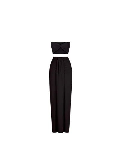 710 Studio Set Mai Skirt + Raquel Top Black