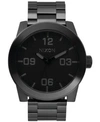 Nixon Men's Corporal Stainless Steel Bracelet Watch 48mm A346 In Black