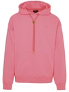 Versace Men's Medusa Drawstring Hoodie Sweatshirt In Pink
