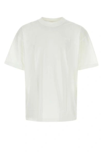 Vetements Man White Cotton Oversize T-shirt