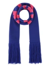 VETEMENTS VETEMENTS UNISEX EMBROIDERED WOOL SCARF