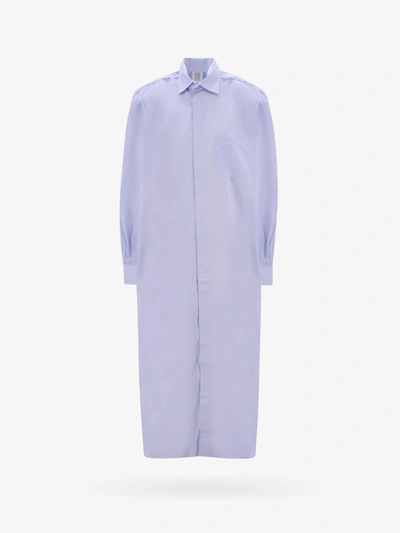 Vetements Woman Dress Woman Blue Long Dresses