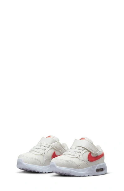 Nike Kids' Air Max Sc Sneaker In Summit White/ Red/ White