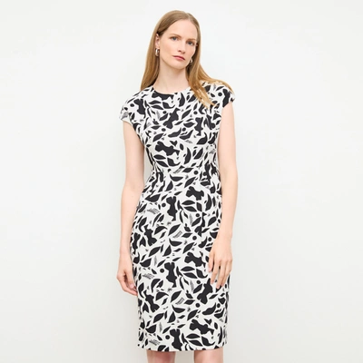 M.m.lafleur The Masha Dress - Printed Eco Heavy Soft Wave In Icon Print