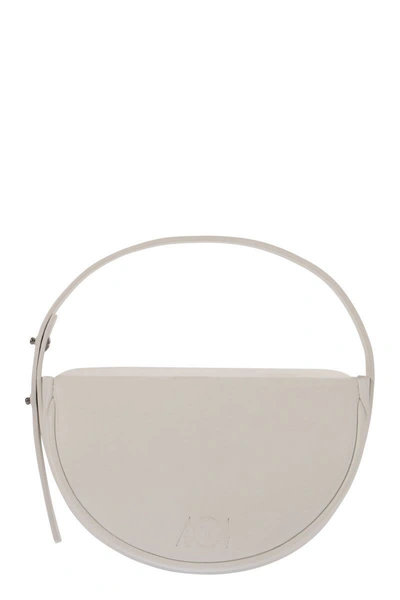 A504 Half Moon Xs - Hand Bag In White