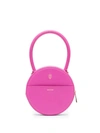Az Factory X Ester Manas Round Cake Tote Bag In Fuchsia