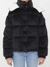 Moncler Daos Chenille Puffer Jacket In Black