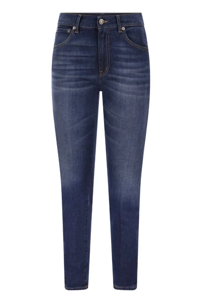 Dondup Daila - Organic Stretch Denim Jeans In Denim Blu