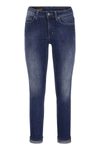Dondup Women's Monroe - Five-pocket Skinny Fit Jeans In Medium Denim