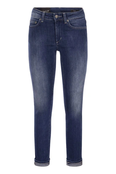 Dondup Iris - Jeans Skinny Fit In Medium Denim