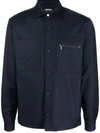 ERMENEGILDO ZEGNA ZEGNA WOOL SHIRT