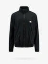 Dolce & Gabbana Nylon And Wool Jacket In Black