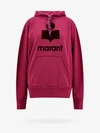 Isabel Marant Étoile Mansel Sweatshirt In Bordeaux Cotton In Pink