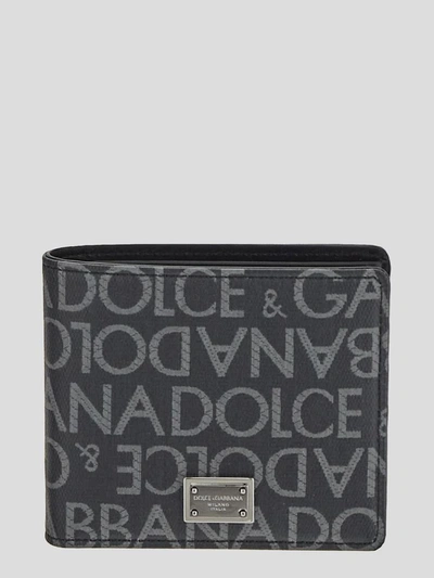 Dolce & Gabbana Wallets In Black