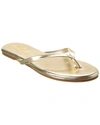 Yosi Samra Rivington Flip Flop In Gold