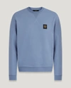 Belstaff Sweatshirt In Blue Flint