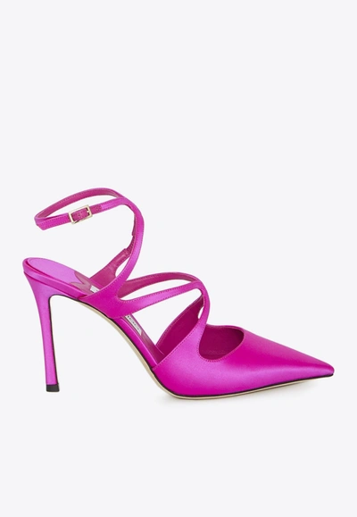 Jimmy Choo Azia 95 Pumps In Fuchsia