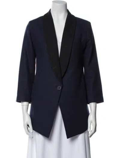Pre-owned 7115 By Szeki Blazer In Blue