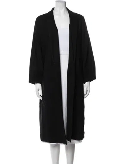 Pre-owned 7115 By Szeki Coat In Black