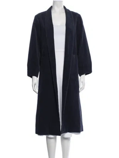 Pre-owned 7115 By Szeki Coat In Blue