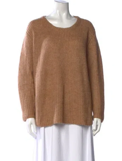 Pre-owned 7115 By Szeki Crew Neck Sweater In Brown
