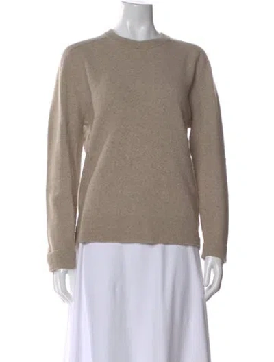 Pre-owned 7115 By Szeki Crew Neck Sweater In Neutral